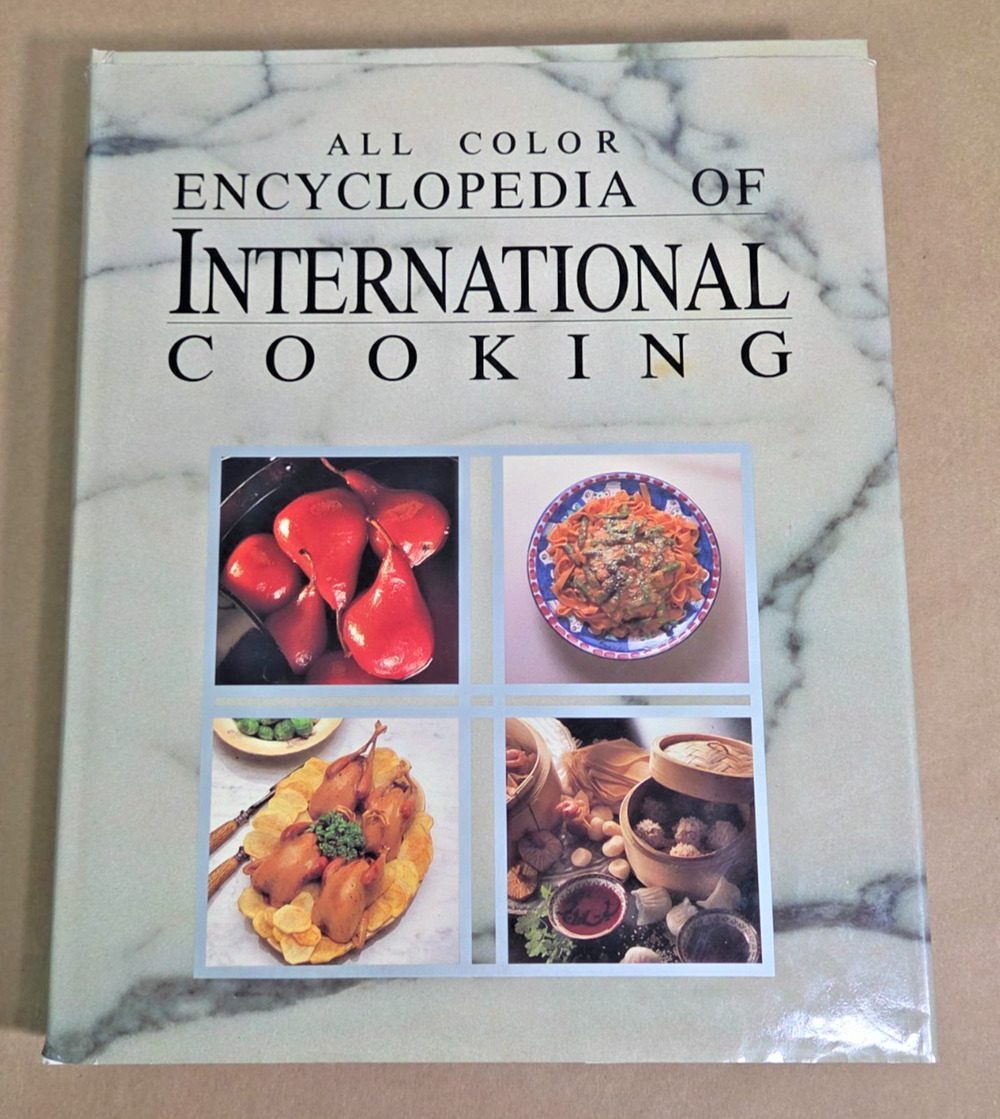 1981 Vintage All Color Encyclopedia of International Cooking - Exeter Books